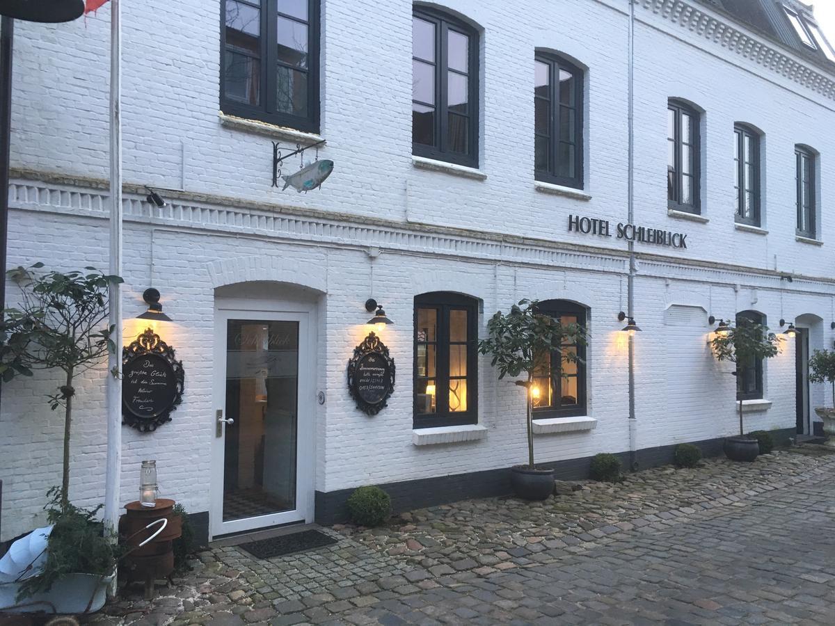 Das Kleine Hotel Schleiblick Schleswig Buitenkant foto